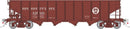 Rapido 178005 HO Class H21E 4-Bay Hopper 6-Pack  - Ready to Run -- Pennsylvania Railroad Set