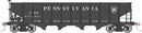 Rapido 178009 HO Class H21A 4-Bay Hopper 6-Pack  - Ready to Run -- Pennsylvania Railroad Set