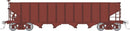PREORDER Rapido 178098 HO Class H21A 4-Bay Hopper - Ready to Run -- Painted, Unlettered (Tuscan)