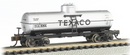 Bachmann 17865 ACF 36' 6" 10,000-Gallon Tank Car - Ready to Run - Silver Series(R) -- Texaco