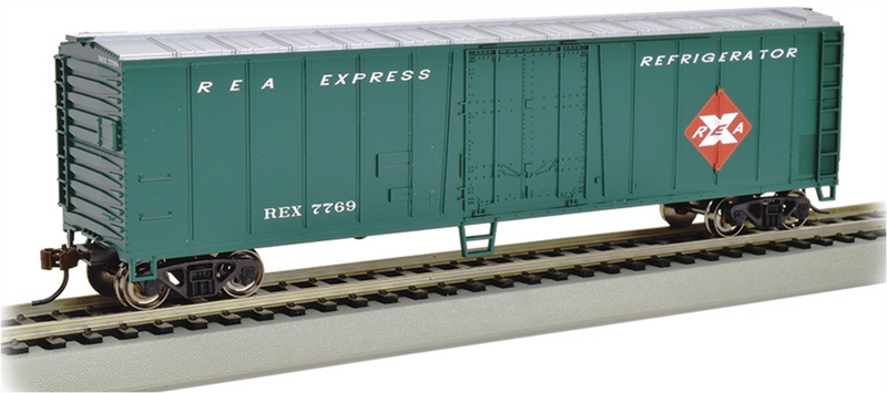 Bachmann 17904 50' Steel Reefer Railway Express, HO