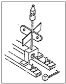 Keystone Locomotive Works 18  SWITCH STANDS 2pcs, HO