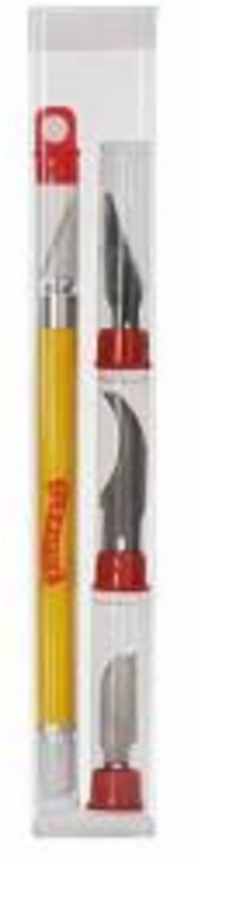 Flex-I-File 1801 Flex-I-File Safety Grip Hobby Knife with Replacement Blades