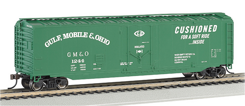 Bachmann 18032 Gulf Mobile & Ohio - 50' Plug Door Box Car, HO