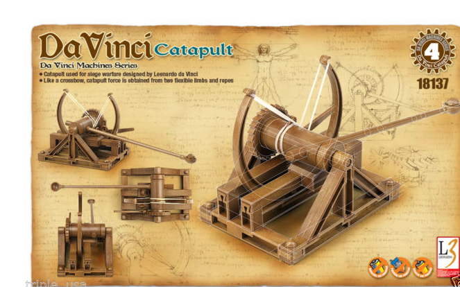 Academy Models 18137 DaVINCI CATAPULT