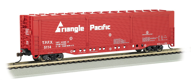 Bachmann 18138 Triangle Pacific - Evans All-Door Box Car (HO Scale), HO Scale