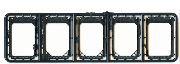 Central Valley Models 1814 TRUSS BRIDGE CROSSBEARER SET, N Scale