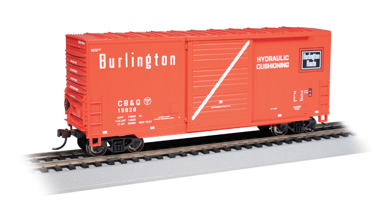 Bachmann 18206 40' HI-CUBE BOXCAR - BURLINGTON