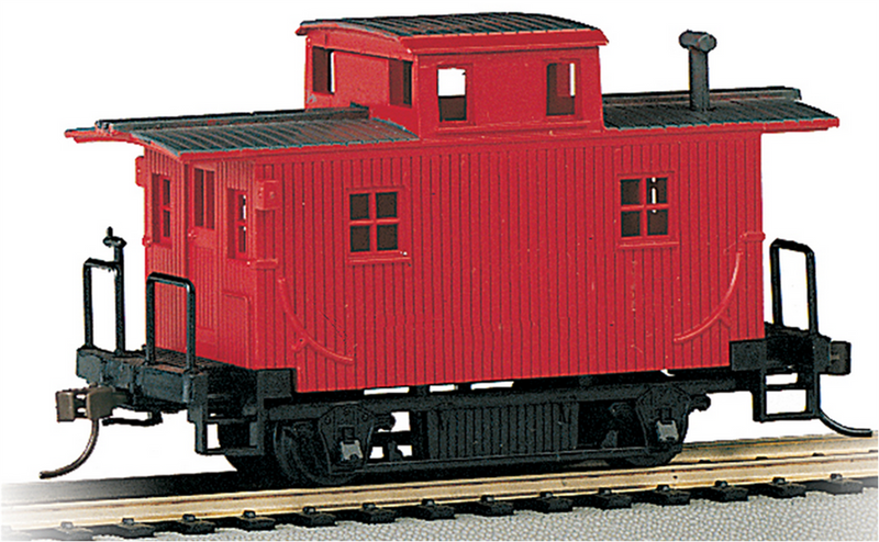 Bachmann 18449 Painted Unlettered - Bobber Caboose, HO