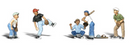 Woodland Scenics 1869 Baseball Players I, HO