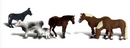 Woodland Scenics A1888 Farm Animals, HO