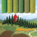 Busch Gmbh & Co Kg 7272 Grass Mat - Flower Field 39-3/8 x 59-1/16" 100 x 150cm, All Scales