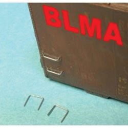 BLMA Models BLM58 18" Straight Grab Irons (Machine Bent .007 Wire) -- pkg(20), N Scale