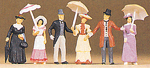 1900s Figures -- Passers-By pkg(6), HO