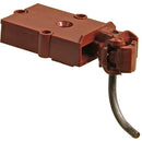 Kadee KAD1906R Type E Straight Centerset Shank Couplers with Standard Body Mount Gearboxes - Rust, 1 Scale