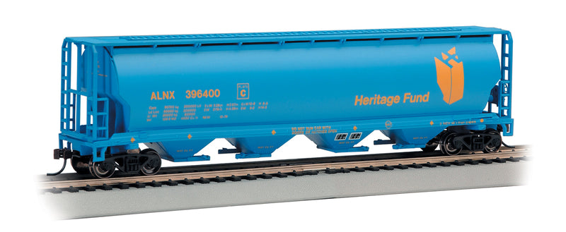 Bachmann 19139 Heritage Fund - 4 Bay Cylindrical Grain Hopper - HO Scale