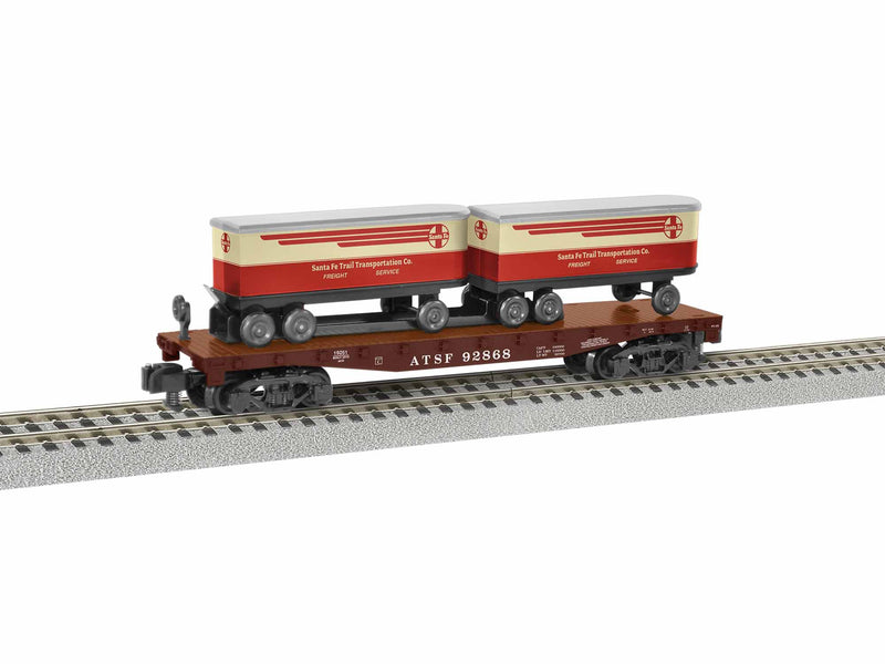 Lionel 1919251 Santa Fe TOFC Flatcar