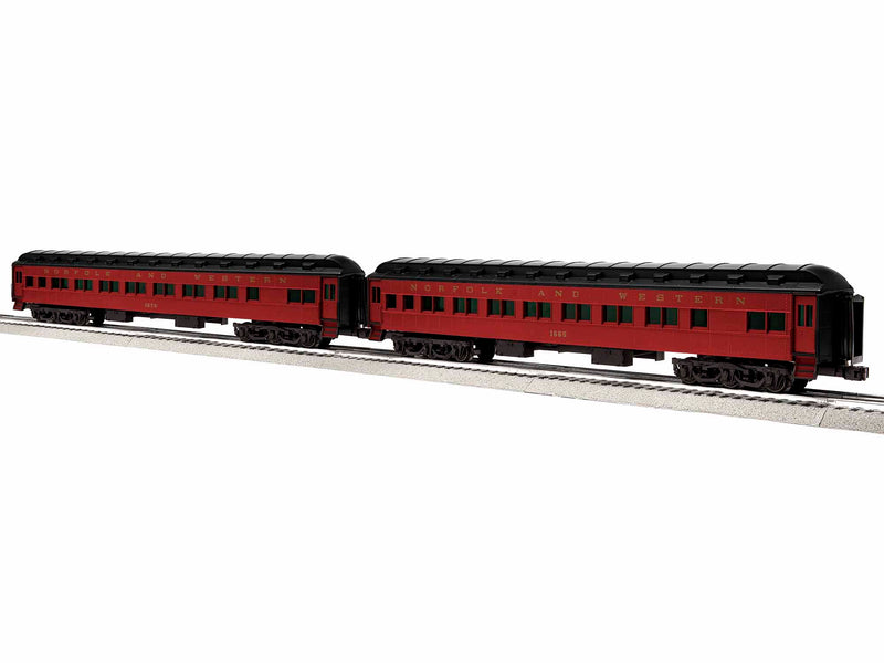 Lionel 1927180 Norfolk & Western Cavalier 18ÃƒÆ’Ã‚Â¢ÃƒÂ¢Ã¢â‚¬Å¡Ã‚Â¬Ãƒâ€šÃ‚Â 2-Pack B, O Gauge