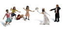 Woodland Scenics A1932 Wedding Bouquet Toss, HO