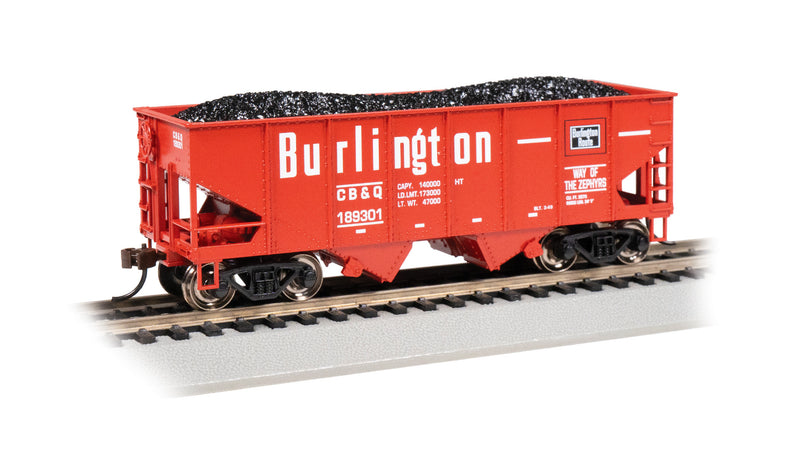 Bachmann 19518 USRA 55-TON OUTSIDE-BRACED HOPPER - BURLINGTON