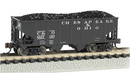 Bachmann 19555 USRA 55 Ton 2-Bay Hopper, Chesapeake & Ohio, N Scale