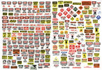 JL Innovative Design 196 Danger and Warning Signs, HO Scale