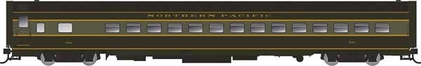 PREORDER Rapido 197003 HO Northern Pacific pullman Plan 7509 Day-Nite Coach - Ready to Run -- Northern Pacific