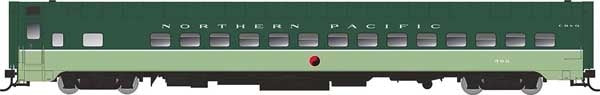 PREORDER Rapido 197010 HO Northern Pacific pullman Plan 7509 Day-Nite Coach - Ready to Run -- Northern Pacific CB&Q