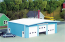 Rix Products- 5410019  FIRE STATION Blue, HO