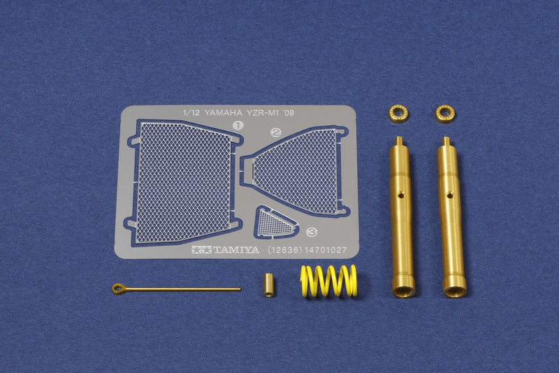 Tamiya 12636 YAMAHA YZR-M1 FRONT FORK SET, 1:12 Scale