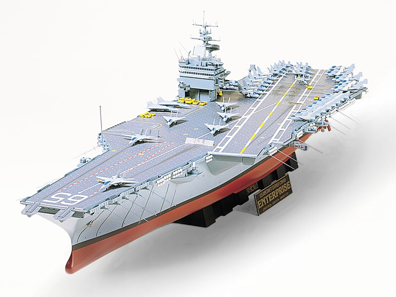 Tamiya 78007 U.S. ENTERPRISE ARCRFT CARRIER Cl007, 1:350 Scale