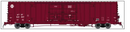 Atlas Model Railroad Co. 20004944 Santa Fe Class BX-166 62' Beer Boxcar - Ready to Run -- Santa Fe 621307 (Boxcar Red, 24" Logo Version 4), HO