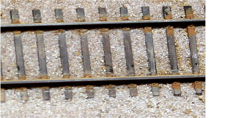 Central Valley Models 2002 BRANCH LINE TIE STRIPS Bulk, HO Scale