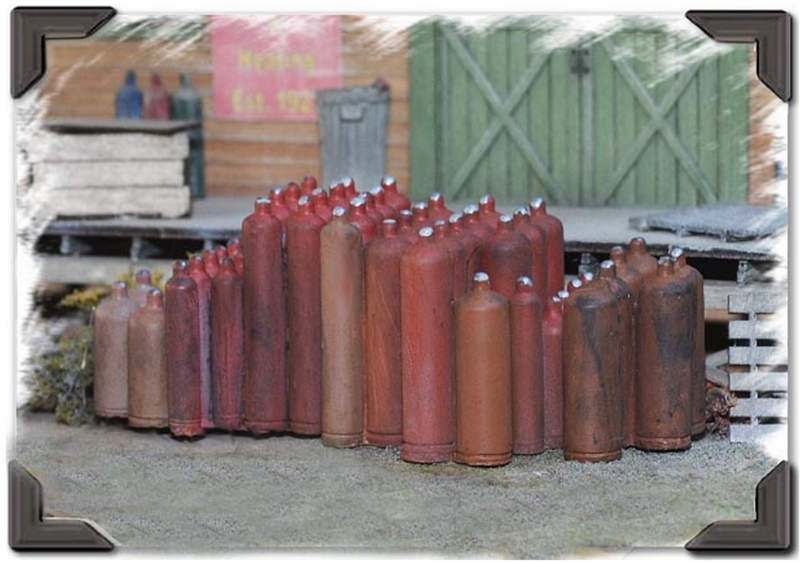 Bar Mills 2012  ACETYLENE TANK CLUSTERS, HO