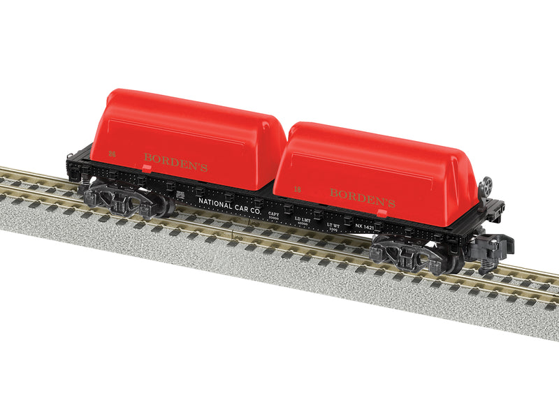 Lionel 2019161 Bordens Milk Flat Car