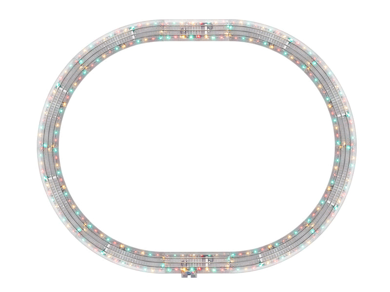 Lionel 2025080 Lighted FasTrack 40"x50" Oval Track Pack, O Scale