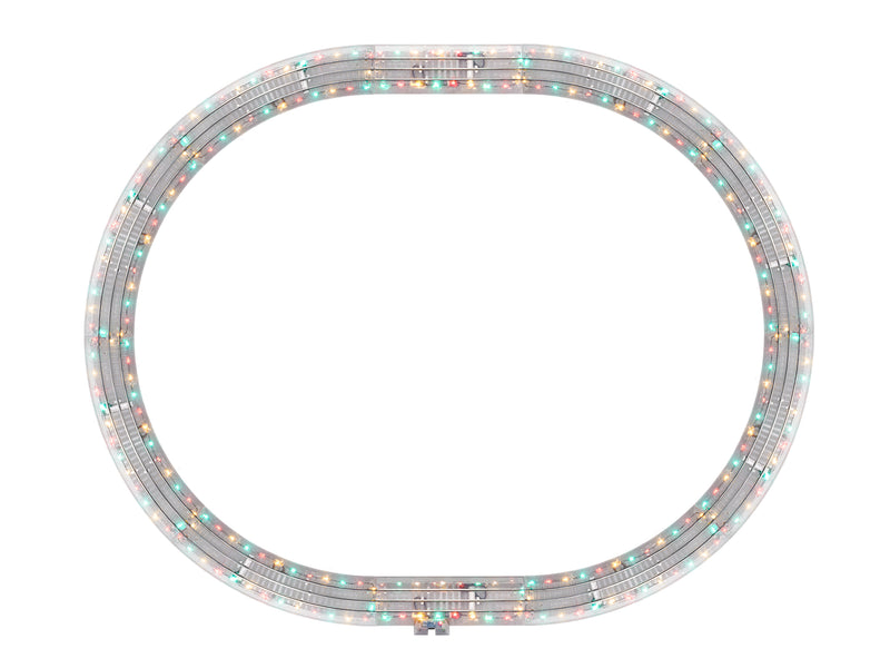 Lionel 2025080 Lighted FasTrack 40"x50" Oval Track Pack, O Scale