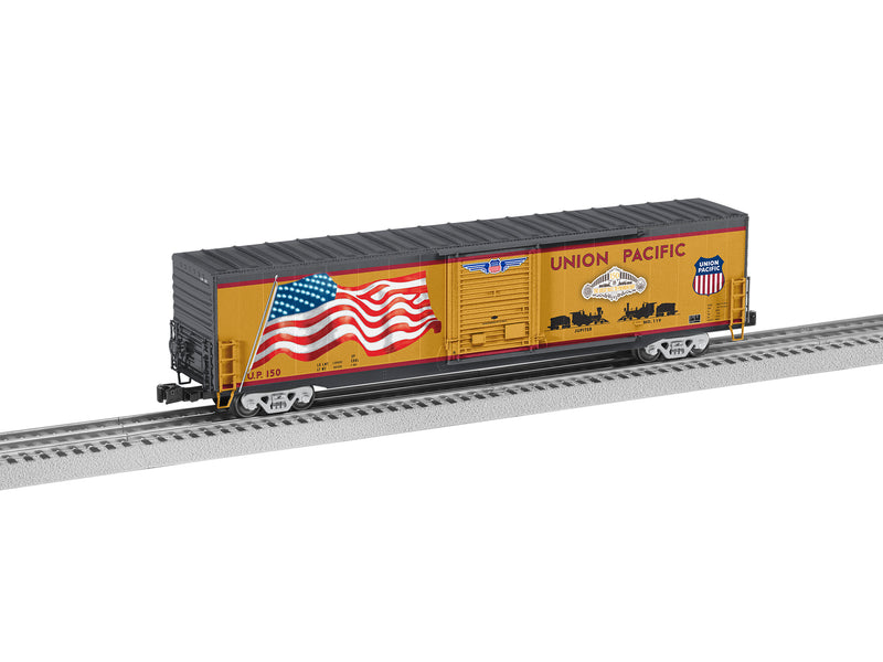 Lionel 2026380 Transcontinental 150 LED 60' Flag Boxcar
, O Scale