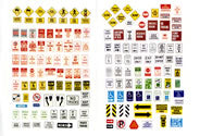 JL Innovative Design 202 Uncommon Street & Parking Signs, HO Scale