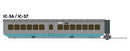PREORDER Rapido 203101 HO UAC TurboTrain Add-On Coach (2022 Ver.) - Ready to Run -- United Aircraft/US D.O.T Demonstrator IC-36(silver, teal)