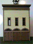 RSlaserKits 2037 SILVER CLIFF FIRE HOUSE, HO