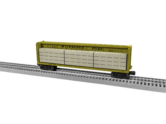 Lionel 2043054 Milwaukee Road Standard O Centerbeam Flatcar