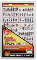 Woodland Scenics 2052 Economy Pack - Assorted Worker Set, HO