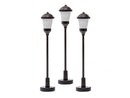 Lionel 2056200 HO Blvd Lights - Frosted (3 pack), HO Scale