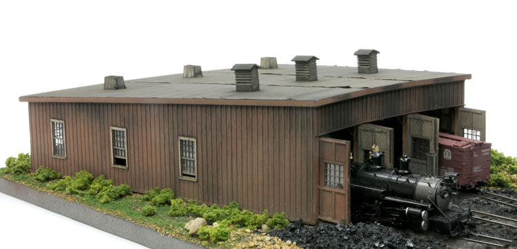 Banta Modelworks 2062 Sargents Roundhouse, HOn3 Scale