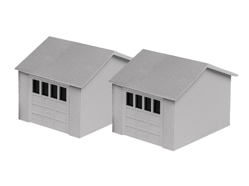 Lionel 2067100 HO - Detached Garage 2-Pack Kit, HO Scale