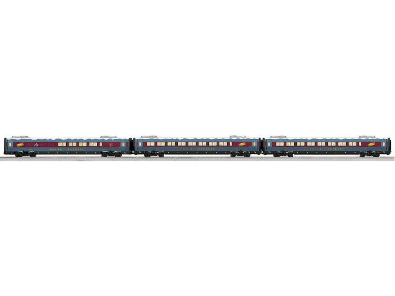 Lionel 2127140 THE POLAR EXPRESS High Speed Train Expansion Pack, O Scale