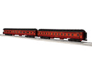 PREORDER Lionel 2127510 GM&O 18" Passenger 2 Pack C, O Gauge