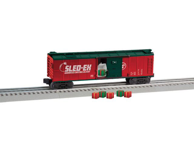 Lionel 2128250 SledEx Present Unloading Car, O Scale