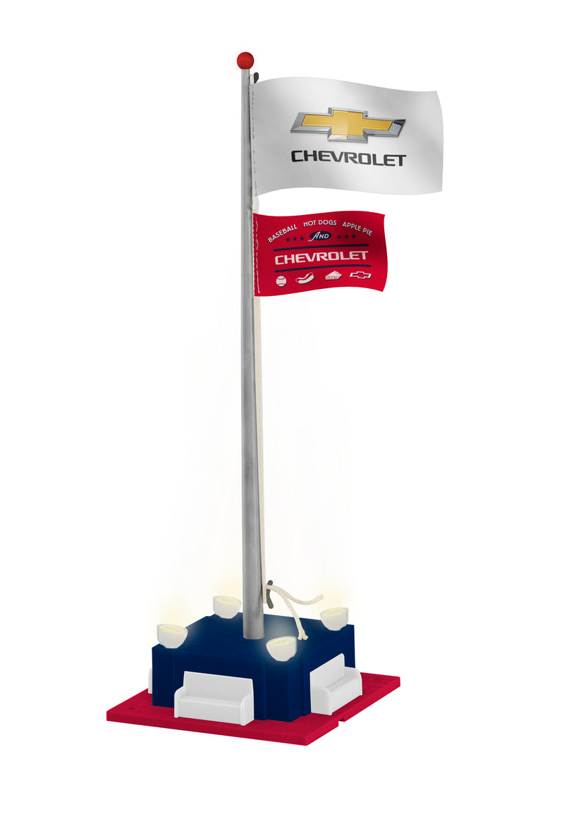 PREORDER Lionel 2129340 Chevy Flagpole, O Gauge